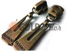 Slider for metal zipper type 3 buy wholesale, antique color, puller Fashion 3