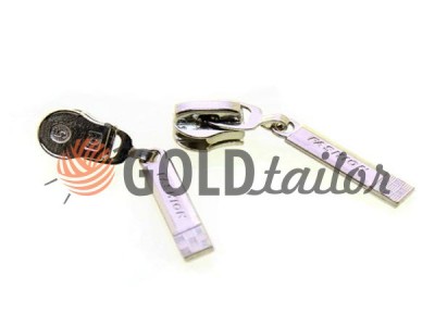 Slider for zipper spiral type 5 buy wholesale, color nickel puller Fashion