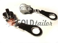 Slider Pear for metal zipper type 5 nickel