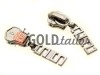 Slider for metal zippers type 5 wholesale, dark nickel puller SS