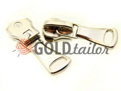 Slider under the braid 8mm for metallic zipper type 5 nik wholesale