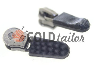 Slider with rubber zipper puller for spiral type 5 only here