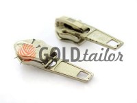 Slider standard for spiral zipper type 7 nickel