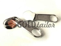 Slider bags for spiral zipper type 5 type 7 type 8 type 10 nickel 