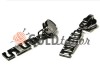 Slider for zipper type 3 tractor puller with SS Dark nickel Wholesale