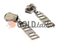 Slider SS for tractor zipper type 3 black nickel