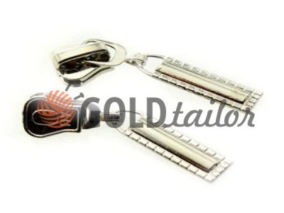 Slider for zipper type of tractor 7 color nickel buy wholesale, puller Strips