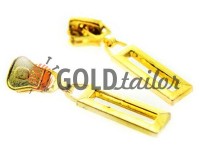 Slider Frame for tractor zipper type 5 gold