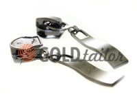 Slider Wave for spiral zipper type 7 black nickel