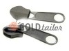 Buy Slider spiral zipper for bags for all sizes of dark Nickel