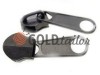 Buy Slider spiral zipper for bags for all sizes of dark Nickel