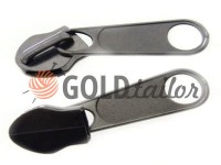 Slider bags for spiral zipper type 5 type 7 type 8 type 10 black nickel 