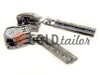 Slider for metal zippers type 5 dark nickel puller bark wholesale