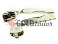 Slider Arc for tractor zipper type 5 nickel