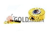 Clasp for beads with stone AB d = 12mm gold Clasp for beads with stone AB d = 12mm gold