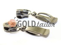 Slider Classic Spiral zipper type 3 Dark Nickel Slider Classic Spiral zipper type 3 Dark Nickel