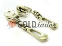 Slider Drop for spiral zipper type 5 nickel