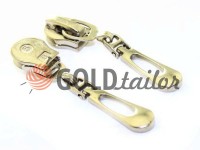 Slider Drop for spiral zipper type 5 nickel