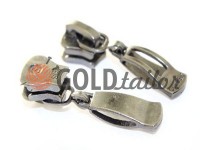 Slider Classic for tractor zipper type 3 Dark Nickel