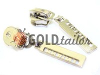 Slider Braint Spiral zipper type 5 nickel