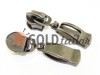 Buy Slider Classic Spiral zipper type 7 Dark Nickel