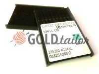 Needles industrial Groz-Beckert 134LLCR/LL/TW bulb with a thick skin