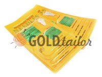 A set of hand needles curved needle 27 needles