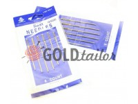 A set of professional hand needles Best 18/22-120051, 6 blunt needles A set of professional hand needles Best 18/22-120051, 6 blunt needles