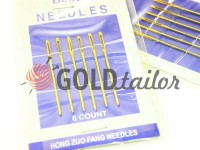 A set of professional hand needles Best 22-120054, 6 blunt needles A set of professional hand needles Best 22-120054, 6 blunt needles