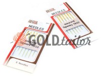 A set of professional hand needles REGAL Gold-EYE 18/22-300T1 6 needles