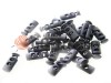 Buy retainer cord d = 5mm plastic two-hole 9mm * 22mm black