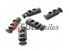 Buy retainer cord d = 5mm plastic two-hole 9mm * 22mm black