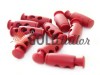 Buy retainer cord d = 4mm plastic two-hole 9mm * 21mm red