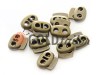 Buy retainer cord d = 6 mm oval two-hole 21mm * 24mm Antique