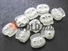 Buy retainer cord d = 4mm oval two-hole 16mm * 18mm transparent