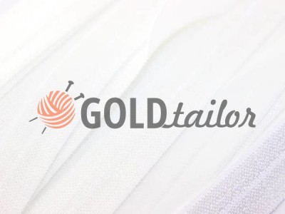 Коса бейка стрейчевая біла купити зі знижкою на goldtaior.com.ua