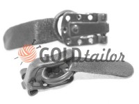 Clasp for coats Amll gray