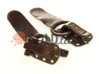 Clasp for coats Amll dark brown