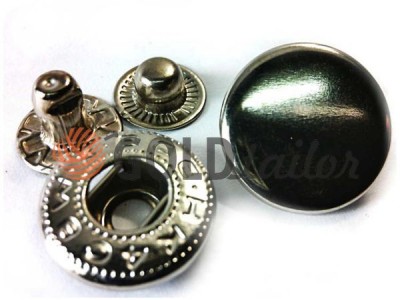 Button NEWstar-Alfa №54 smooth 12,5 mm Dark Nickel Turkey buy