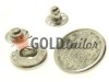 Buy wholesale Button Alfa Print 12 mm, 15 mm, 20 mm Nickel China