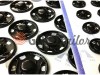 Button HuaTai Sew black metal 8,5 mm buy in bulk