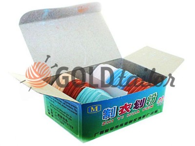 buy Chalk tailors triangular 36 pcs assorted without registration