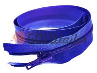 Zipper spiral type 5 on one slider 40 cm - 85 cm, blue 065