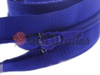 Zipper spiral type 5 on one slider 40 cm - 85 cm, blue 065