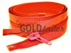 Zipper spiral type 5 on a slider 40 cm - 85 cm, red 010 buy a wholesale and retail