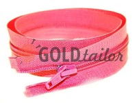 Zipper spiral type 5 on one slider 40 cm - 85 cm, pink 315