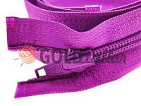 Zipper spiral type 5 on one slider 40 cm - 85 cm, purple 022