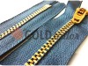 Buy YKK zipper jean type 4.5, length 12 cm, 18 cm, blue