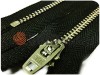 Buy YKK zipper jean type 4.5, length 12 cm, 18 cm, black, nickel teeth