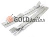 Zipper trousering spiral 18 cm type 4, color grey 107, wholesale and retail